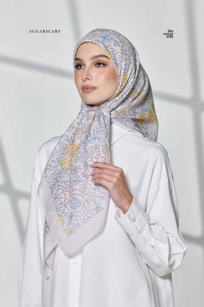 YES DEFECT - City Love Cotton Premium Bawal In - Snowy Osaka