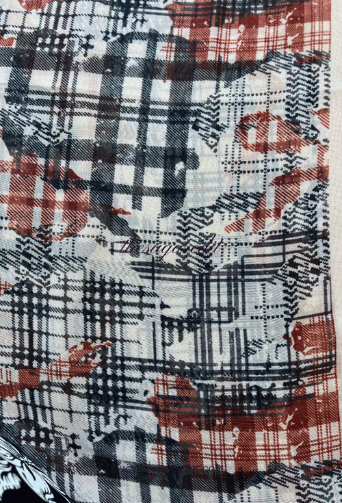 TSE JapaneseOsaka 47 Inch Cotton Voile Square In - Miu