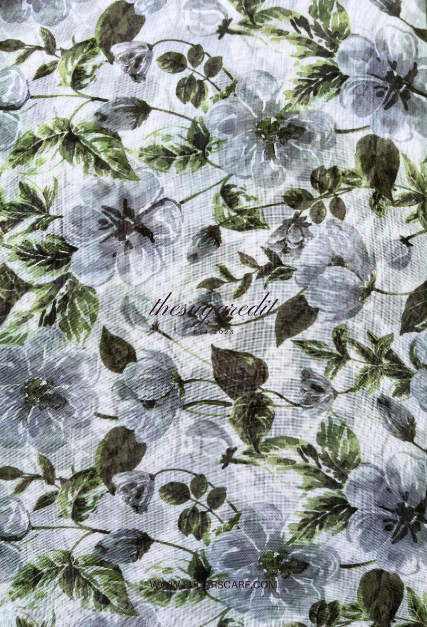 TSE BloomInvitation Japanese Cotton Voile Square - Marakesh