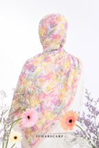 YES ( Full Wide Pleats Shawl ) Raya Vol 1 Seri Fiora ( SERI MAHARANI )