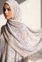 Fall In Love Wide Ultra Fine Pleated Shawl Ironless · in Belle