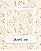 YES DEFECT - Matte Satin Silk Sq (Garden Whimsy) in Bloom Muse