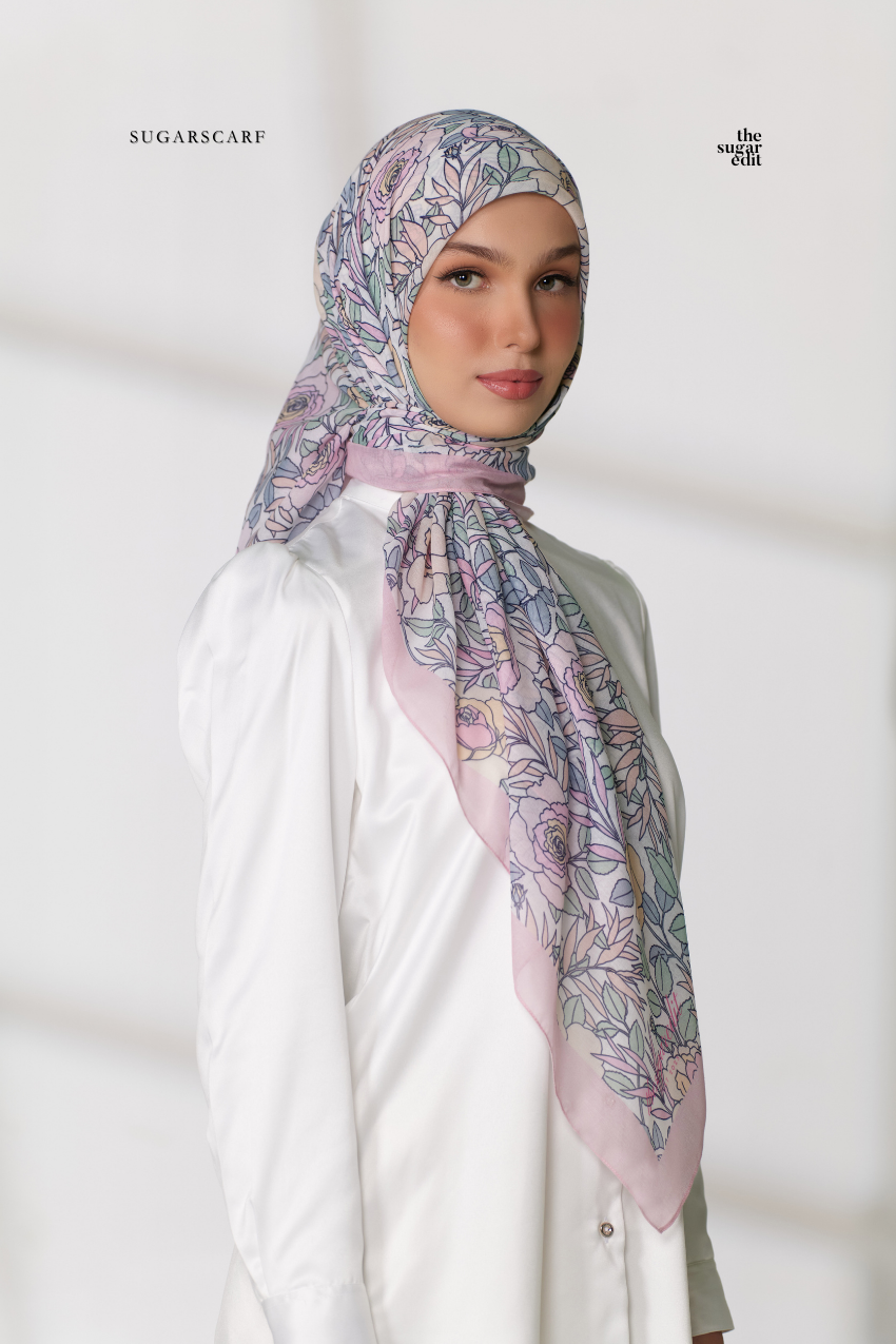 New Beginning Cotton Premium Bawal In (ParisRoses) - Defect