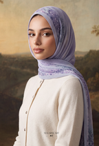 Fall In Love Wide Ultra Fine Pleated Shawl Ironless · in Mary
