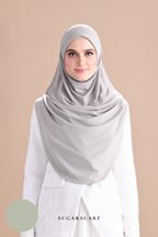 Iris Slip On Plain Hijab (Khaki)