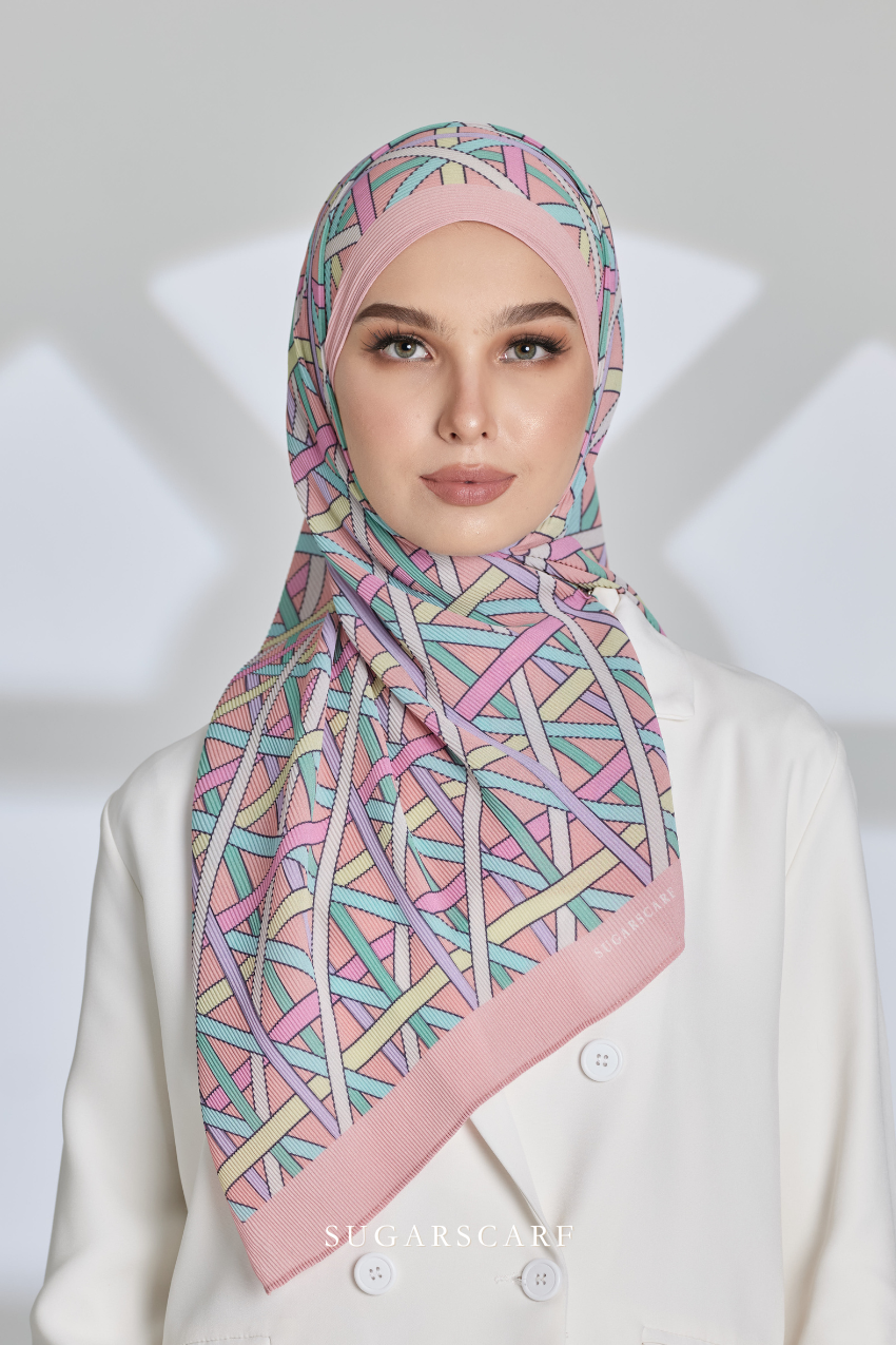 YES ( Full Wide Pleats Shawl ) Classy Simpulan ( GATHERING )