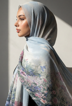 Fall In Love Wide Ultra Fine Pleated Shawl Ironless ·Margaux