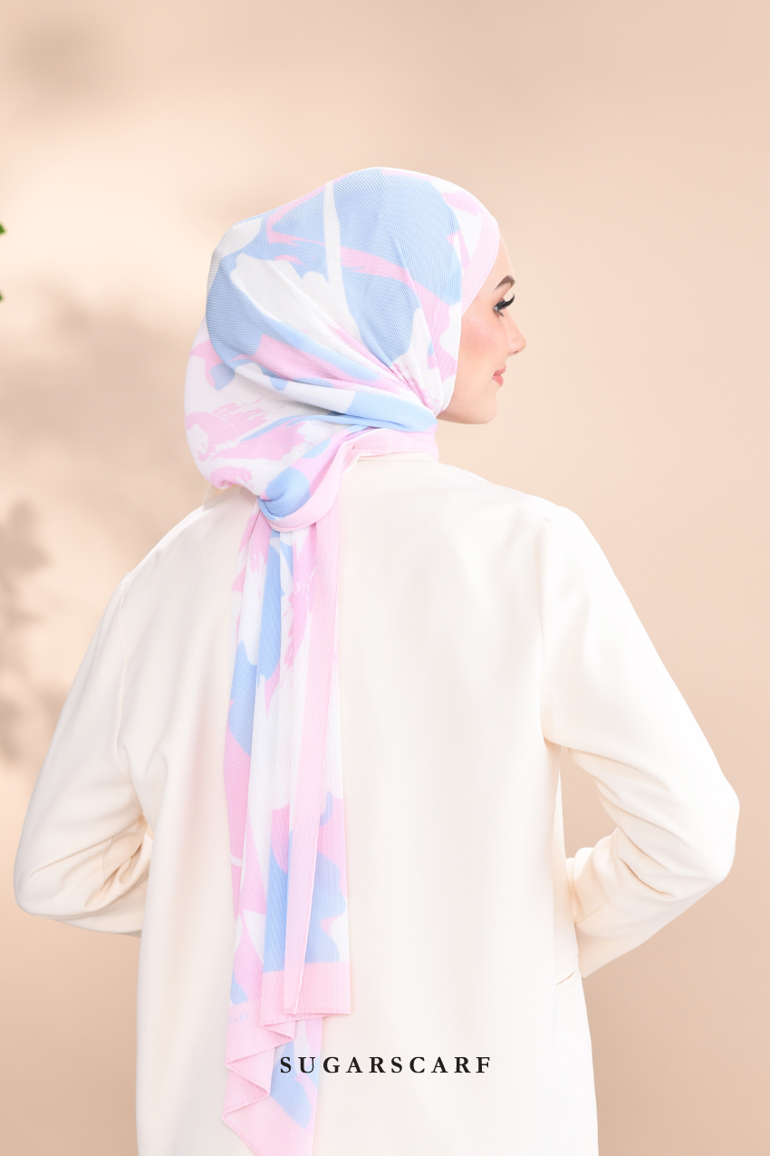 ( Full Wide Pleats Shawl ) The Fresh Start ( RARE  ) - Online Special