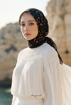 TSE Grace Collection Japanese Voile Square In Demure