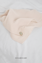 YES ( Full Wide Pleats Shawl ) Elegant Folds Everyday Ironless Pleats Shawl ( IVORY )