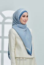 (SAMPLE) ( Full Wide Pleats Shawl ) Classy Monogram ( NAISS )
