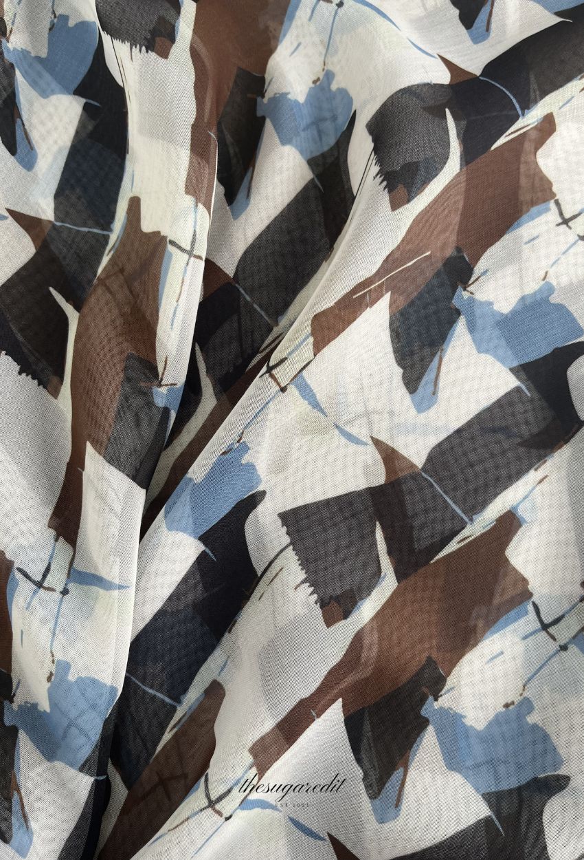 TSE Grace Collection Japanese Voile Square In Rewarding