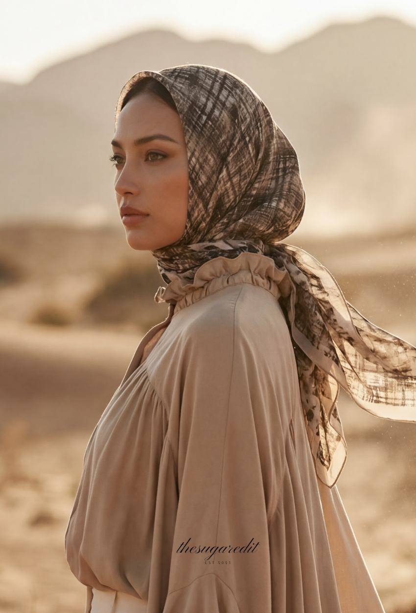 TSE Mod Japanese Cotton Voile Square InkedTheory