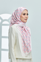 YES ( Square ) AS-IS Girl Boss Mixed Satin Silk Scarf ( Iconic )