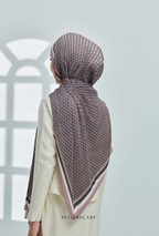 (SAMPLE) ( Full Wide Pleats Shawl ) Classy Monogram ( BLAIR )
