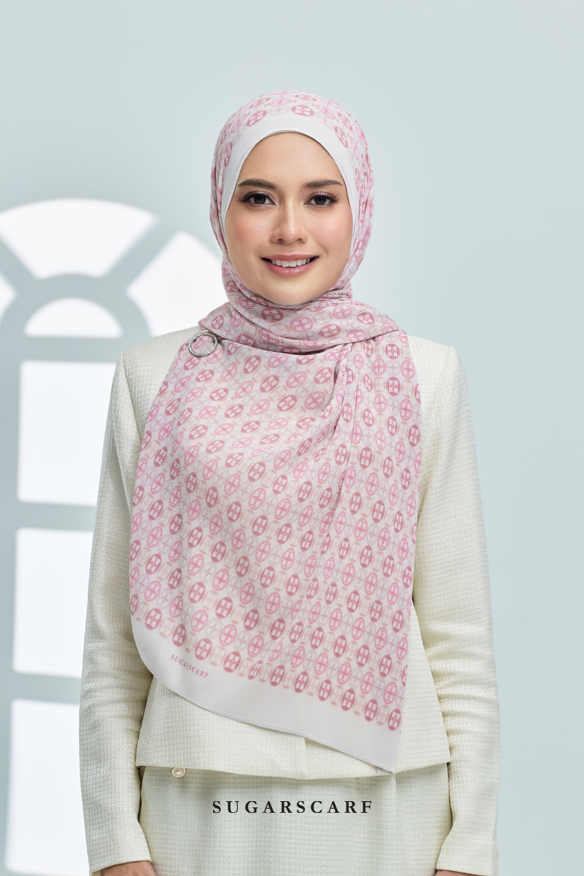 ( Full Wide Pleats Shawl ) Girl Boss ( Charisma )