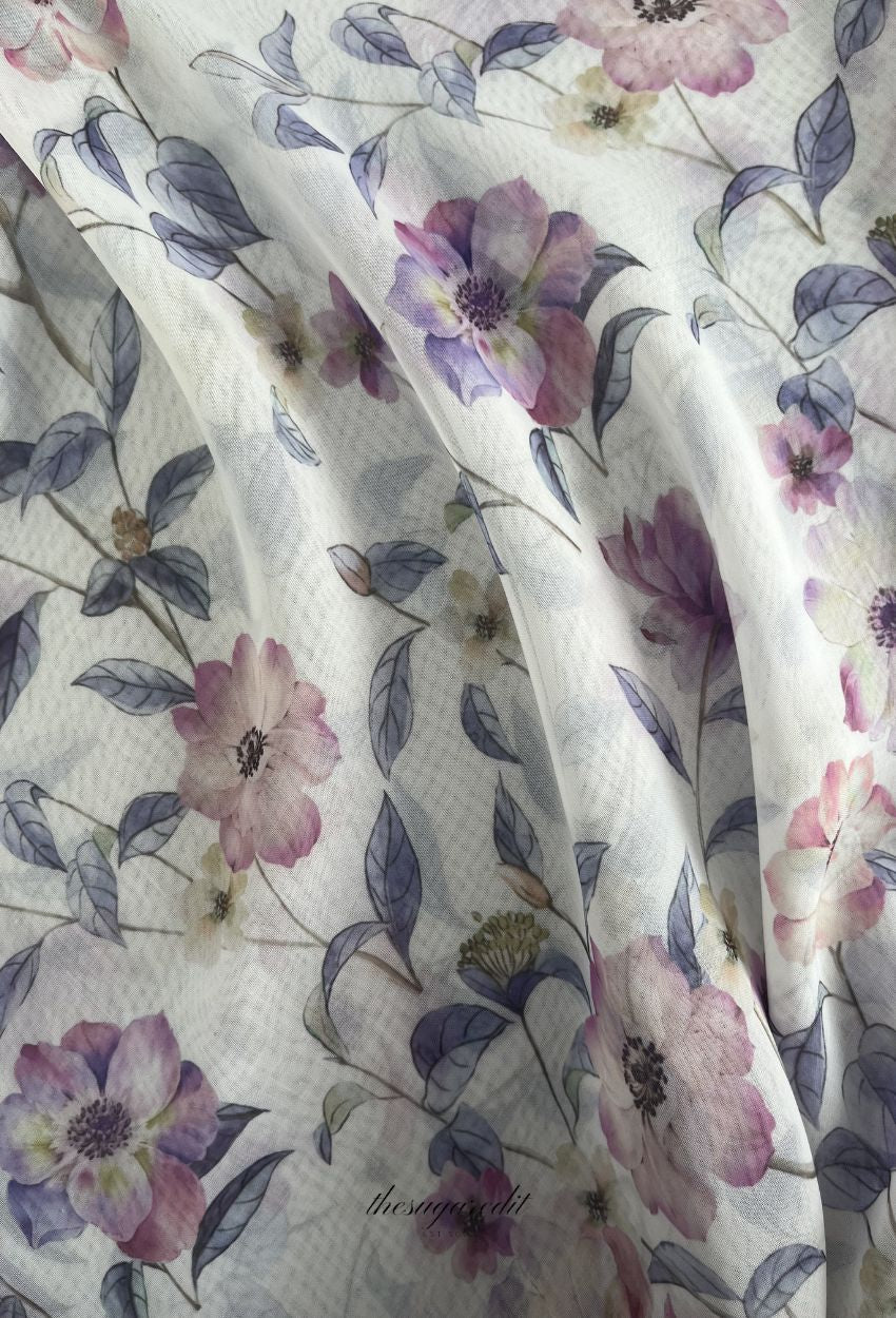 TSE Grace Collection Japanese Voile Square In Dewdrop