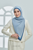 (SAMPLE) ( Full Wide Pleats Shawl ) Classy Monogram ( NAISS )