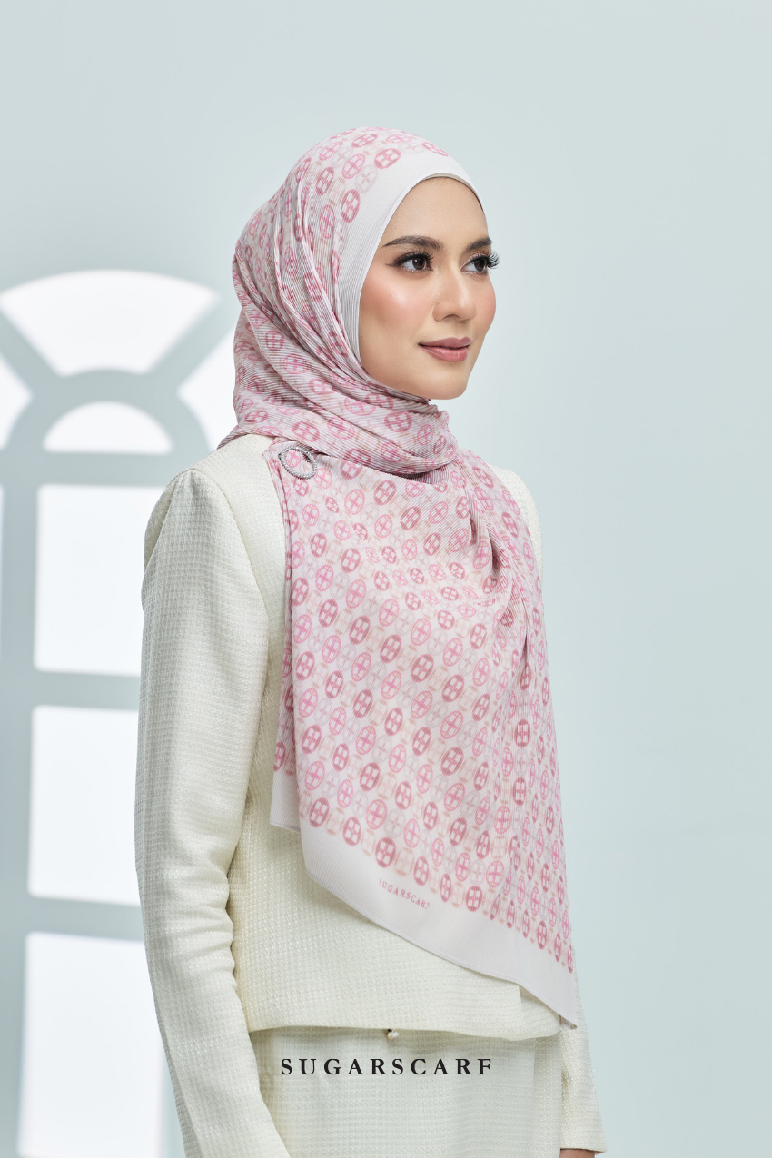 ( Full Wide Pleats Shawl ) Girl Boss ( Charisma )