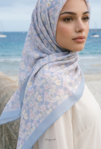 TSE Mod Japanese Cotton Voile Square In Marcel