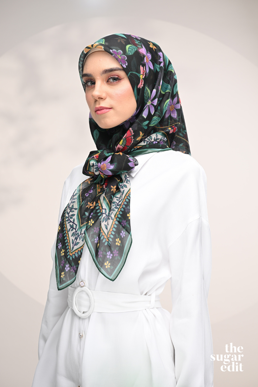YES DEFECT - THESUGAREDIT Blossom Allure JapanCottonVoile In ( Infinity )
