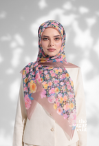 YES DEFECT - THESUGAREDIT Bella Blooming JapanCottonVoile In ( NEW MOON )