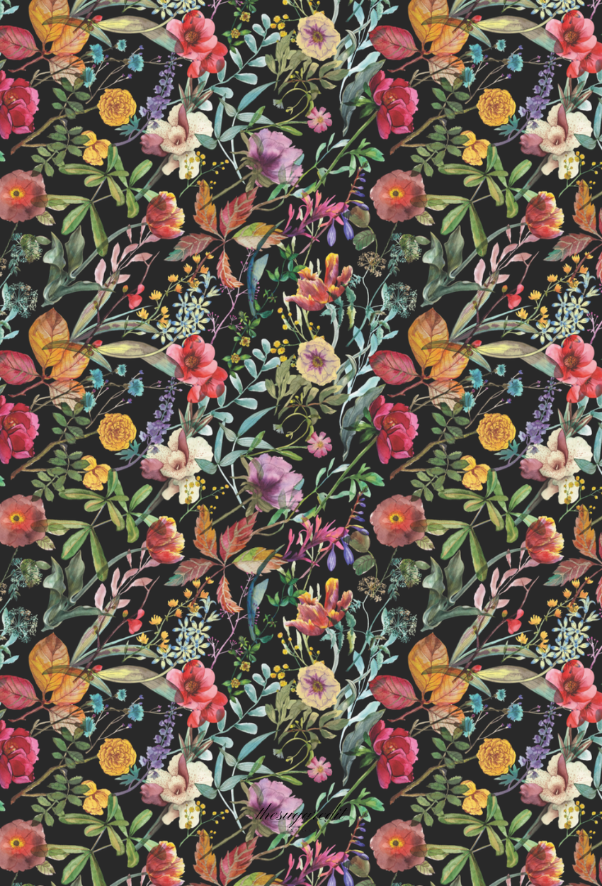 TSE BloomInvitation Japanese Cotton Voile Square - Mayfair
