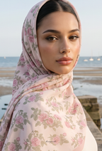 TSE Mod Japanese Cotton Voile Square In Deena