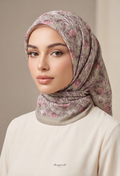 TSE Mod Japanese Cotton Voile Square In Giselle