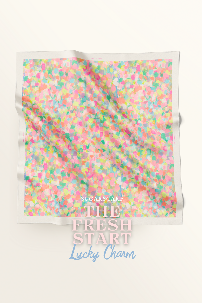 ( Square ) The Fresh Start Satin Silk Matte Satin ( LUCKY CHARM )