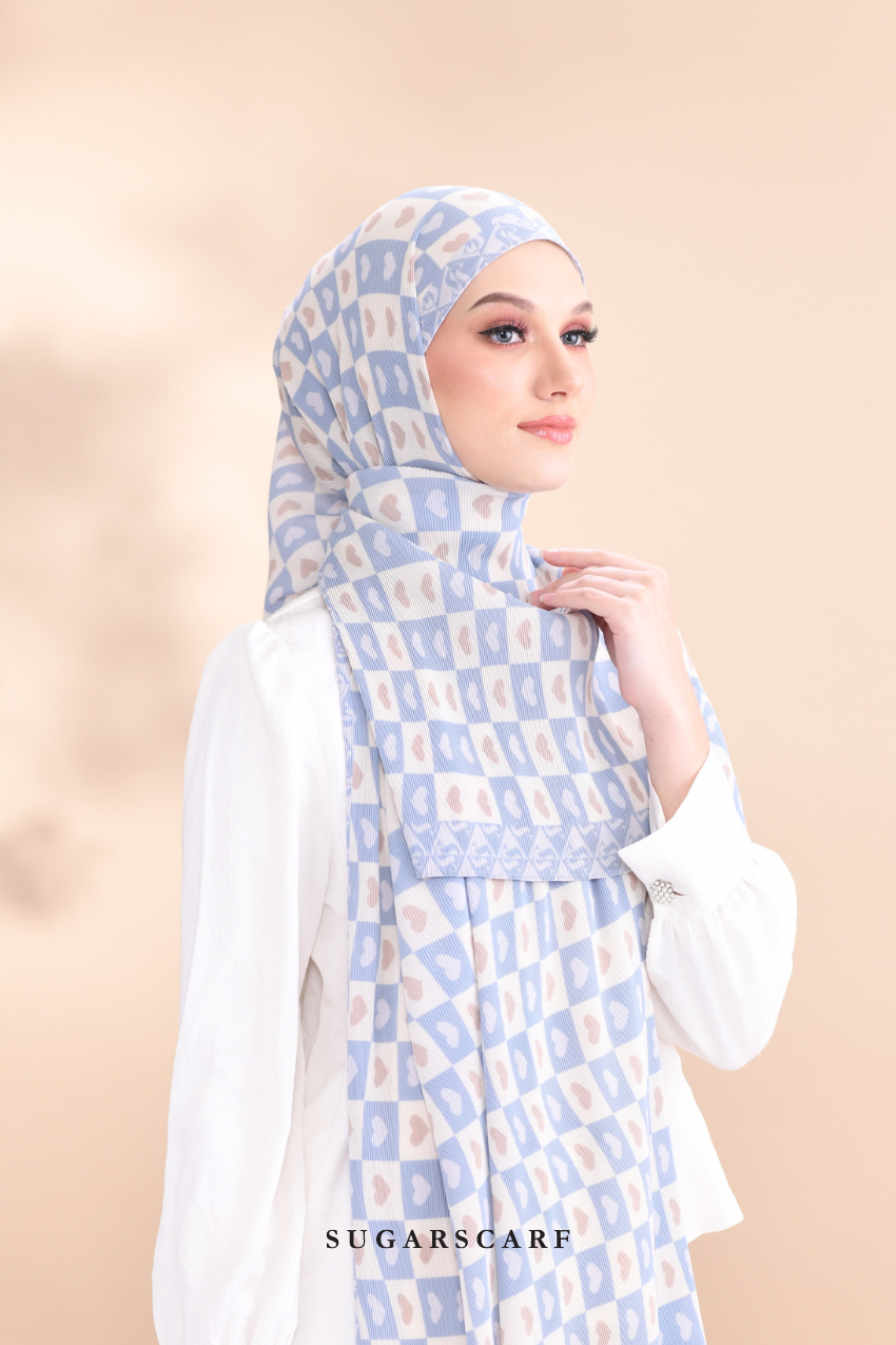 YES ( Full Wide Pleats Shawl ) Kindness ( GENTLENESS )