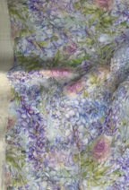TSE BloomInvitation Japanese Cotton Voile Square - Chelsea