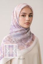 TSE BloomInvitation Japanese Cotton Voile Square - Perth