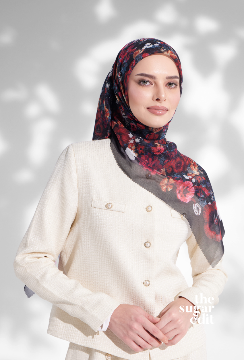 YES (THESUGAREDIT Bella Blooming JapanCottonVoile In  ( BALLET )