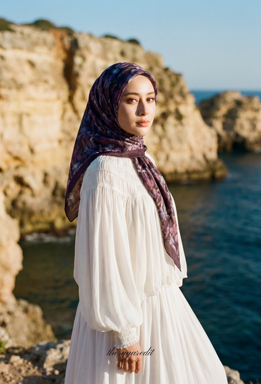 TSE Grace Collection Japanese Voile Square In Deserving