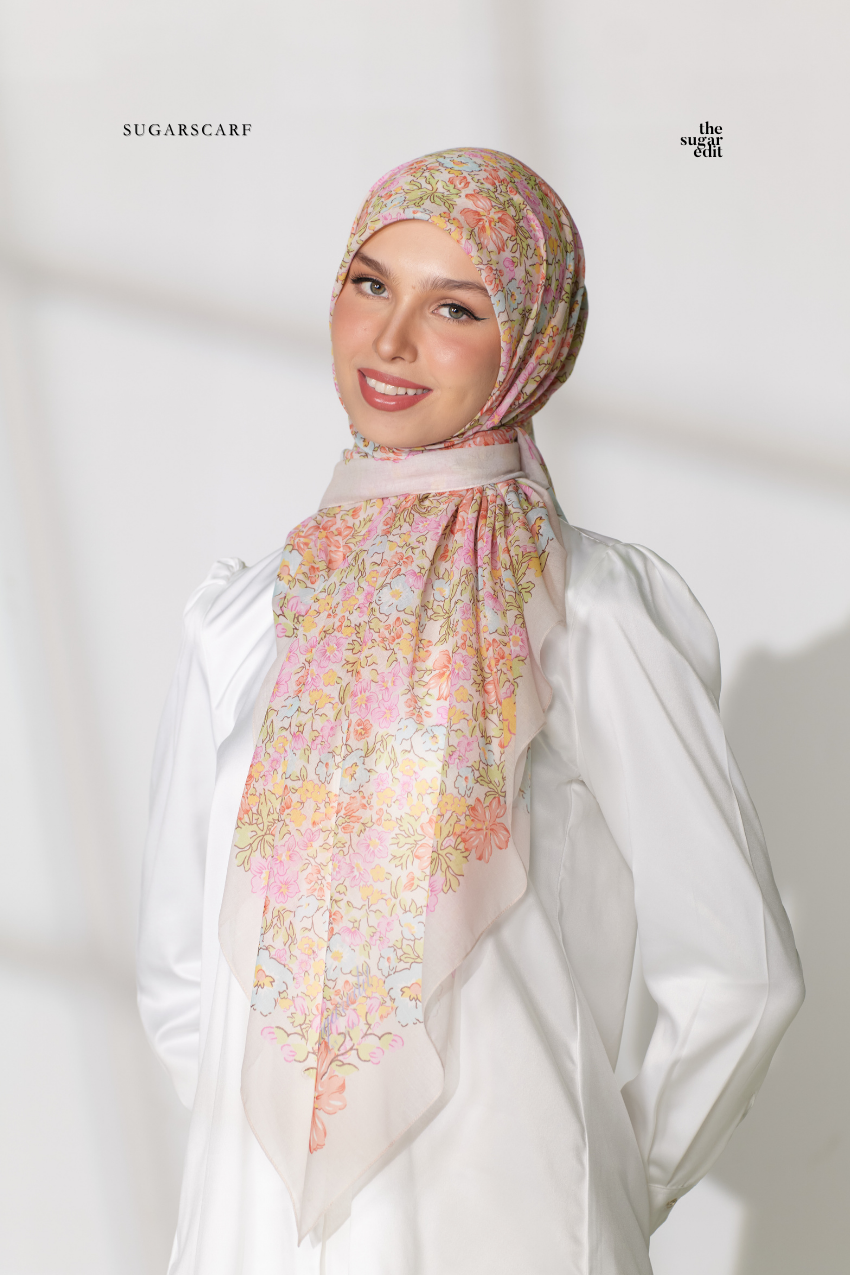 YES DEFECT - New Beginning Cotton Premium Bawal In Garden Glow