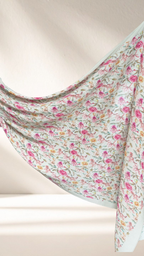Fall In Love Wide Ultra Fine Pleated Shawl Ironless · in Nerissa