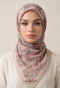 TSE BloomInvitation Japanese Cotton Voile Square - Essen