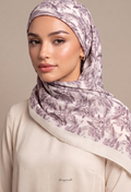 TSE Mod Japanese Cotton Voile Square In MauveTropical