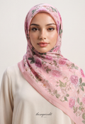 TSE BloomInvitation Japanese Cotton Voile Square - Maldives