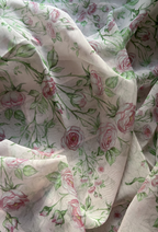TSE BloomInvitation Japanese Cotton Voile Square - Roma
