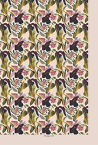 TSE BloomInvitation Japanese Cotton Voile Square - Bali