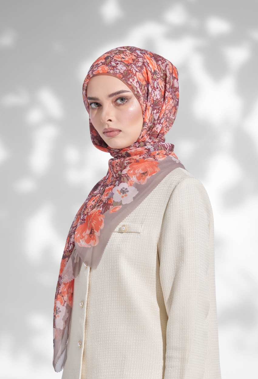 YES DEFECT - THESUGAREDIT Bella Blooming JapanCottonVoile In ( MIDNIGHT SUMMER )
