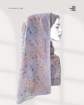 YES DEFECT - TSE Scarves of Love Paris Cotton Voile Long Shawl ( Luna )