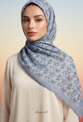 TSE BloomInvitation Japanese Cotton Voile Square - Noor