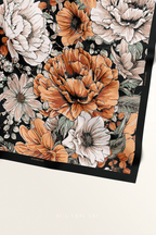 YES ( Square ) Blooming Matte Satin Silk Square ( TEAMWORK )