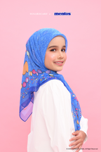 YES DEFECT - Kids Sugarscarf Japanese Cotton Voile In Bold n Fun