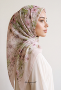 TSE BloomInvitation Japanese Cotton Voile Square - Nusa