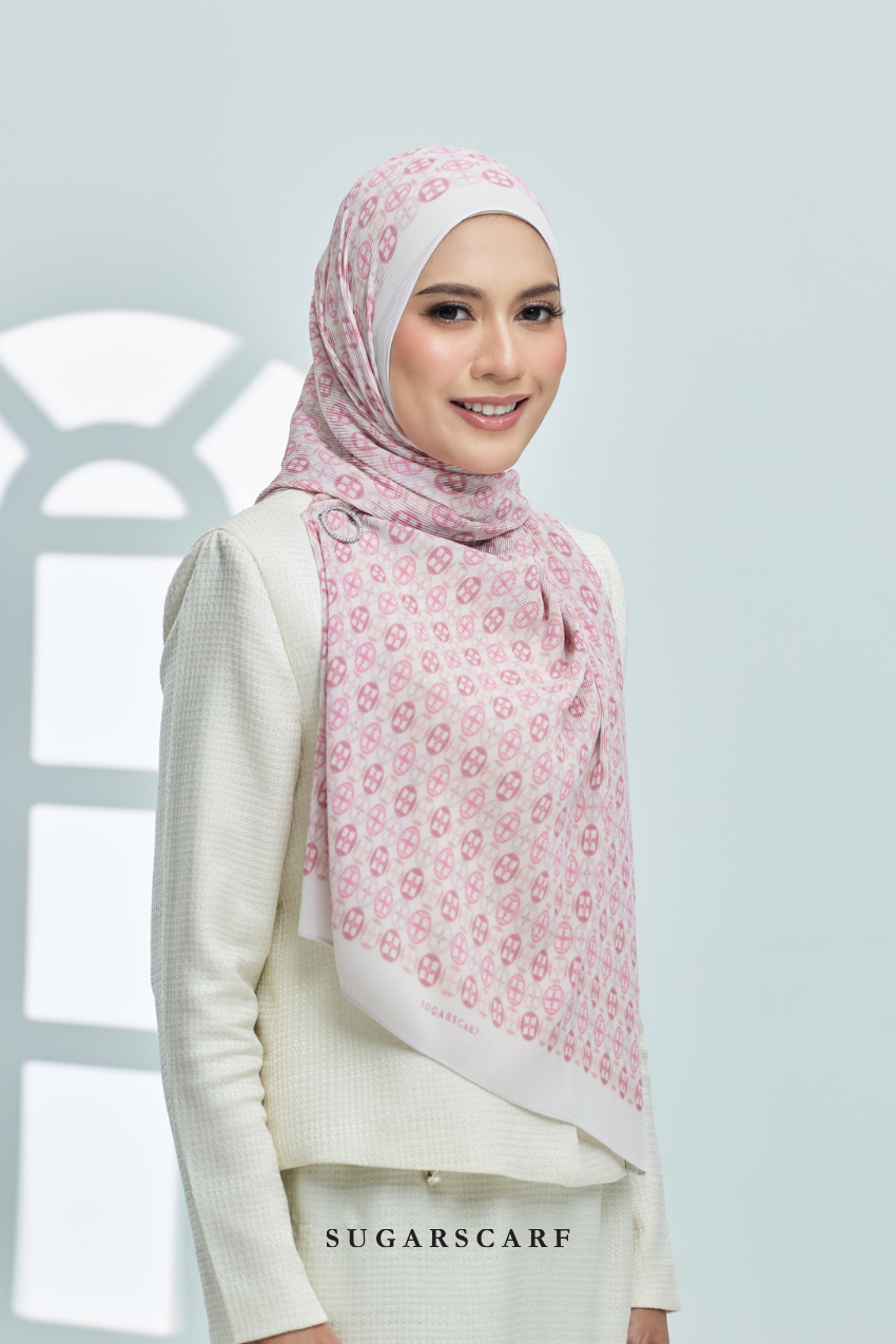 ( Full Wide Pleats Shawl ) Girl Boss ( Charisma )
