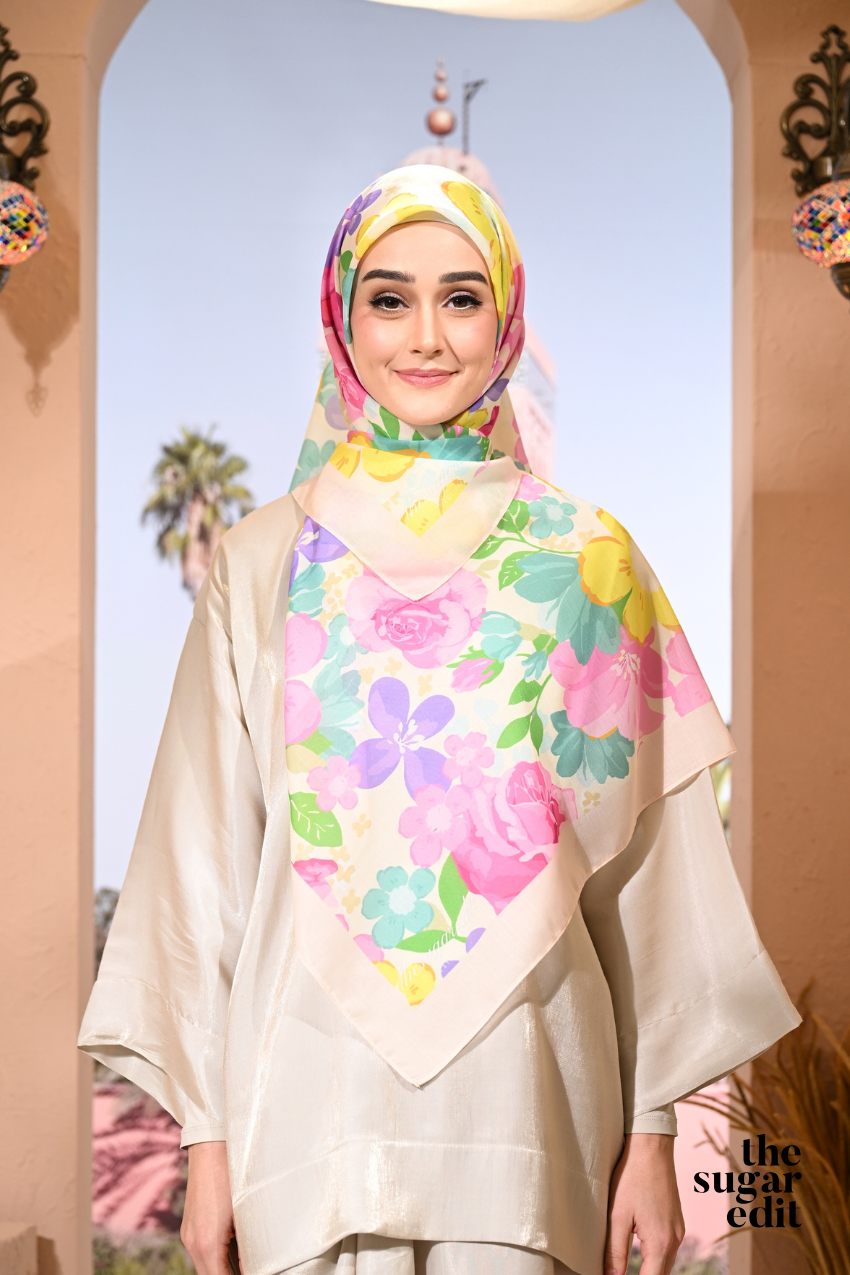 THESUGAREDIT Jasmine Collection French Cotton Bawal ( LOYALTY )